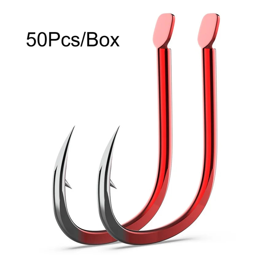 Barbed Flat Baitholder Hooks - Fishing Hooks from Linloft.