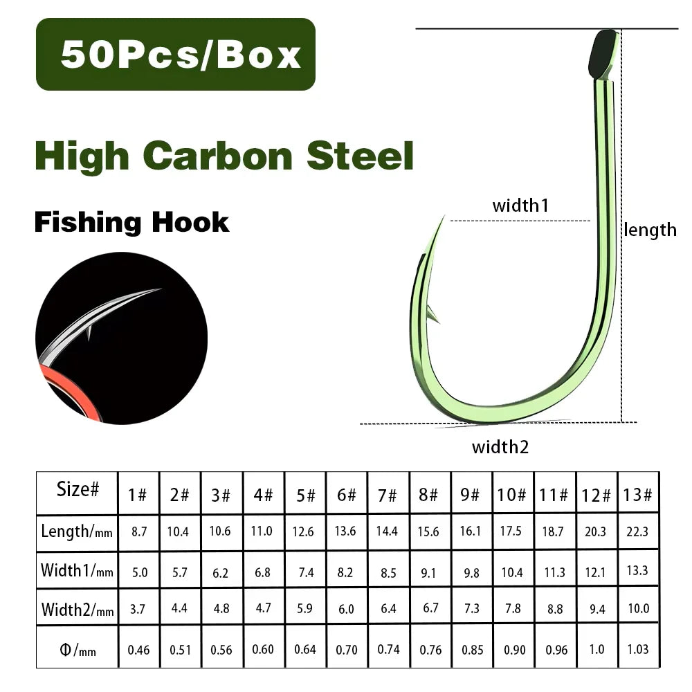 Barbed Flat Baitholder Hooks - Fishing Hooks from Linloft.