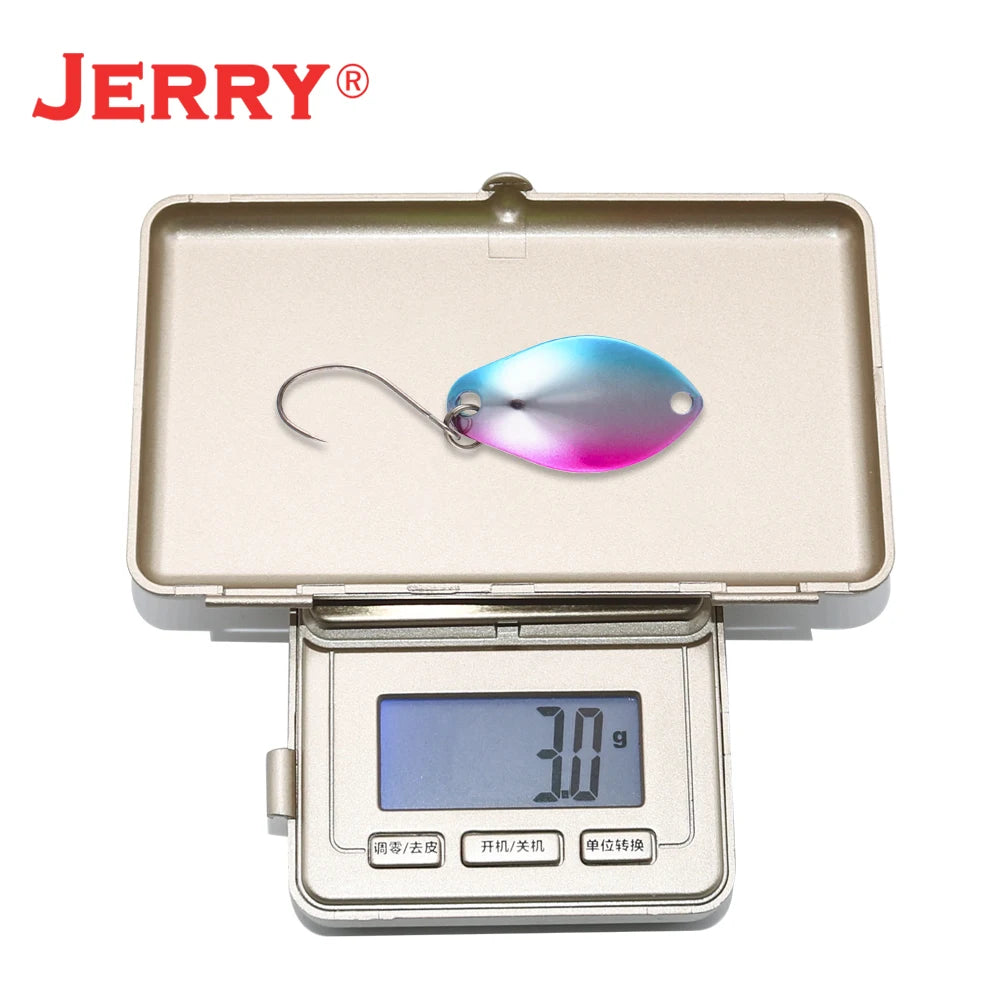 Jerry Cassiopeia Trout Spoon Fishing Lure Saltwater Artificial Bait With Sharp Hooks 2g 3g Bass Spoon Pecsa Tackle