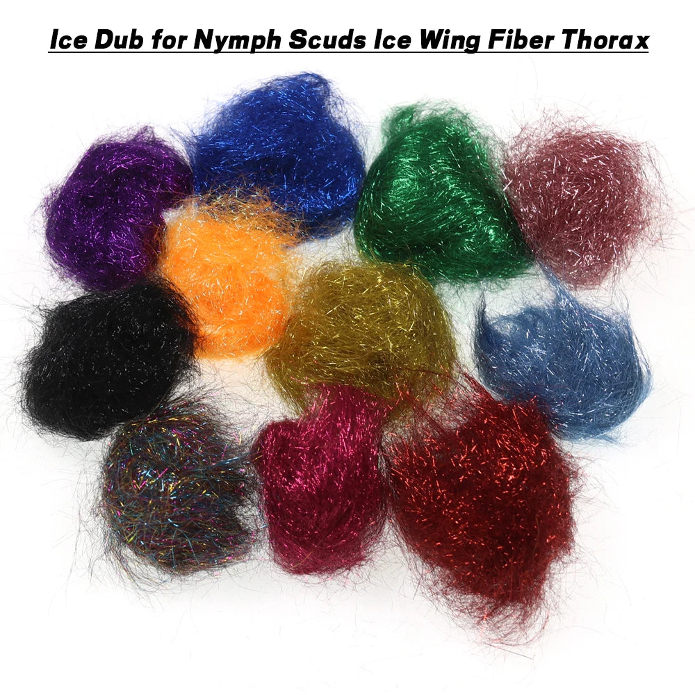 Ice Dub Fly Tying Material, 2 Bags - Fishing Tackle from Linloft.