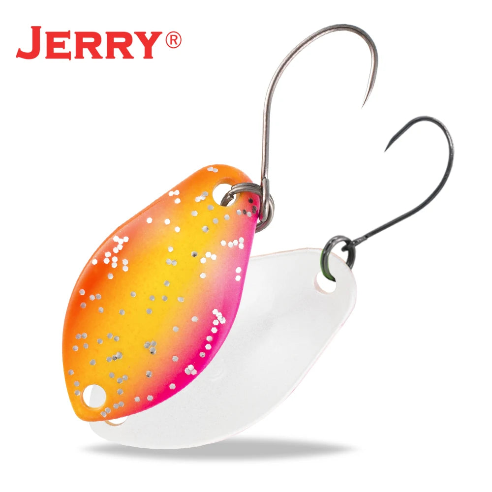 Jerry Cassiopeia Trout Spoon Fishing Lure Saltwater Artificial Bait With Sharp Hooks 2g 3g Bass Spoon Pecsa Tackle - Fishing Hooks from Linloft.