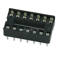 20PCS 14pin DIP IC Socket Adaptor Solder Type Socket Pitch Dual Wipe Contact - Electronics & Accessories from Linloft.