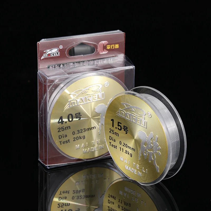 2pcs/lot Fishing Line Strong Pulling Nylon 100m 25m Wedkarstwo Peche Rock Lure  Super Strength Wear Resistant Fishing Line Pesca