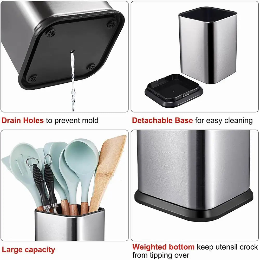 Kitchen Utensil Holder Crock