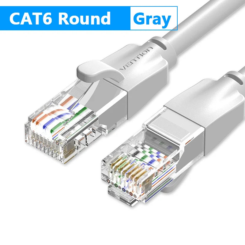 Vention Cat6 Ethernet Cable RJ45 Cat6 Lan Cable UTP RJ 45 Network Patch Cable for Laptop Router RJ45 Network Cord Ethernet Cable - Electronics & Accessories from Linloft.