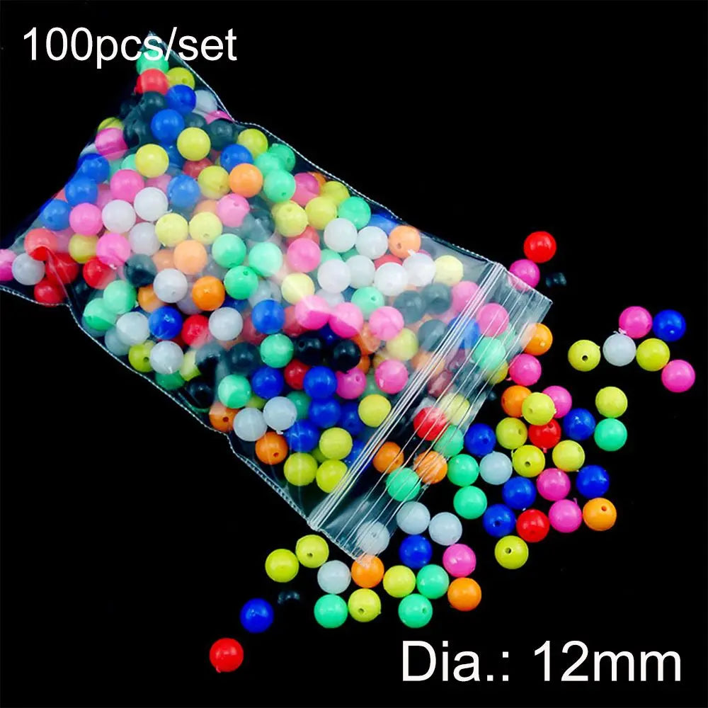 Mixed Color Float Stopper Beads, 100 Pcs - Fishing Tackle from Linloft.