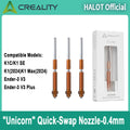 Creality 'Unicorn' Quick-Swap 0.4mm Nozzle for Creality K1 Max /K1C/K1 SE / Ender-3 V3 / Ender-3 V3 Plus