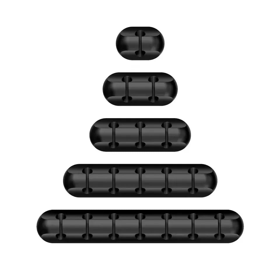 Silicone Cable Holder Clips - Electronics & Accessories from Linloft.
