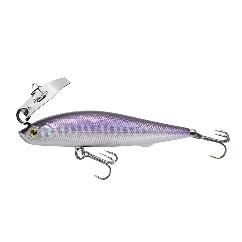 Vibrating Metal Spinner Lure for Bass and Trout - Fishing Tackle from Linloft.