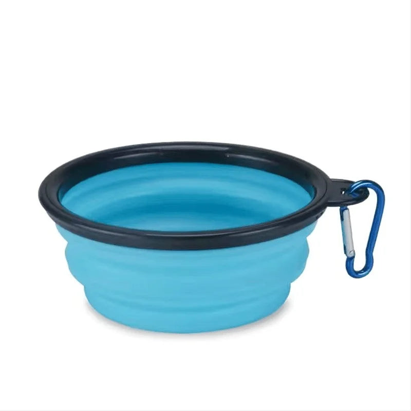 Collapsible Silicone Pet Food Bowl