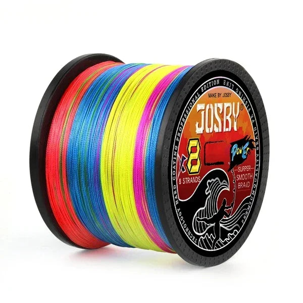 Smooth 8-Strand Braided Fishing Line - Fishing Tackle from Linloft.