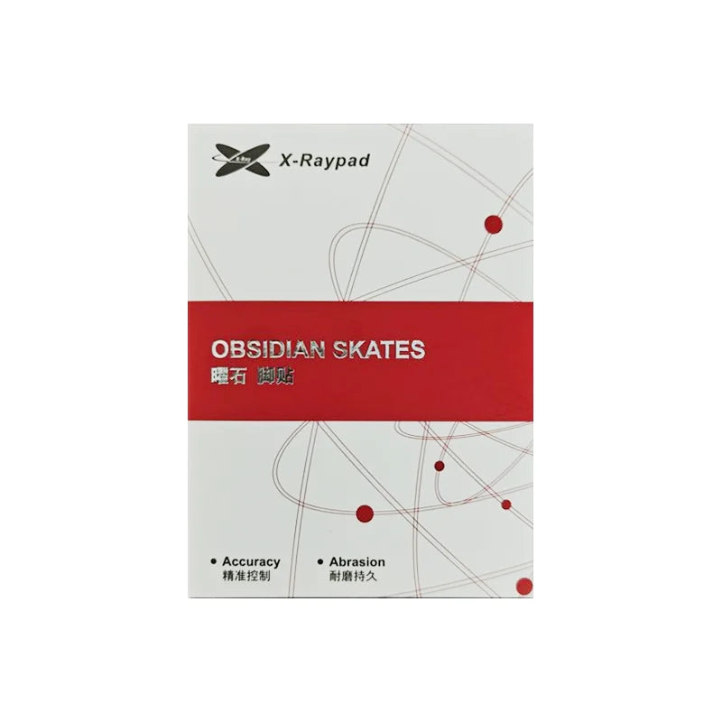 X-Raypad Obsidian Control Mouse Skates Universal 6.5mm Diameter Dots - 40pcs