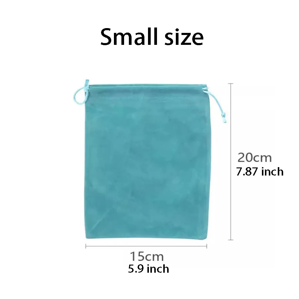 Universal Fishing Reel Protective Case Portable Drawstring Bag Fishing Tackle Storage Pouch for Wheel Coil Accessories