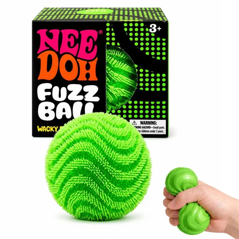 Nee Doh Fuzz Ball Blind Box Series Desktop Ornament Stress Relief Toys Suitable For People Under Pressure Fun Soft Stress Ball - Toys & Games from Linloft.
