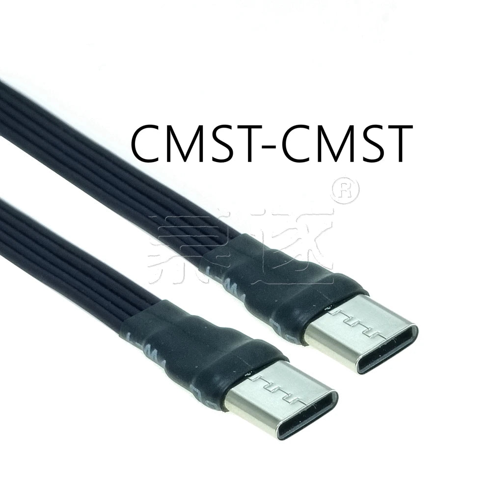 20CM 30CM 10CM 5CM USB 2.0 Type-C Flat Cable Extension FPC Cable USB 2.0 USB-C 90° Up/Down Angled Plug 5CM-1M - Electronics & Accessories from Linloft.