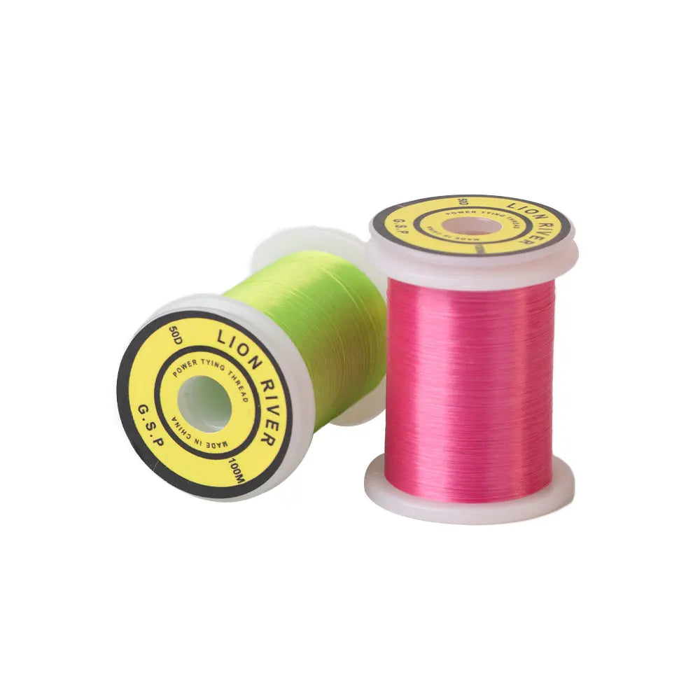 100m/Spool 50D GSP Fly Tying Polyethylene Floss Thread High Tensil Tying Line For Small Flies Nymphs Trout Fishing Lures
