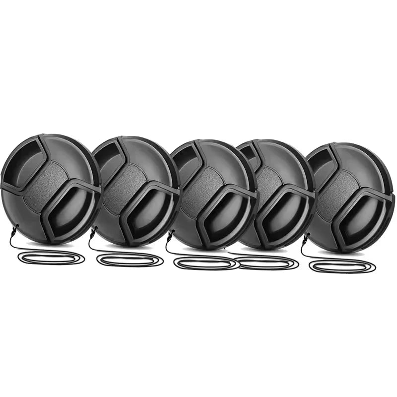 Center Pinch Snap-On Lens Cap - Camera & Optic Accessories from Linloft.