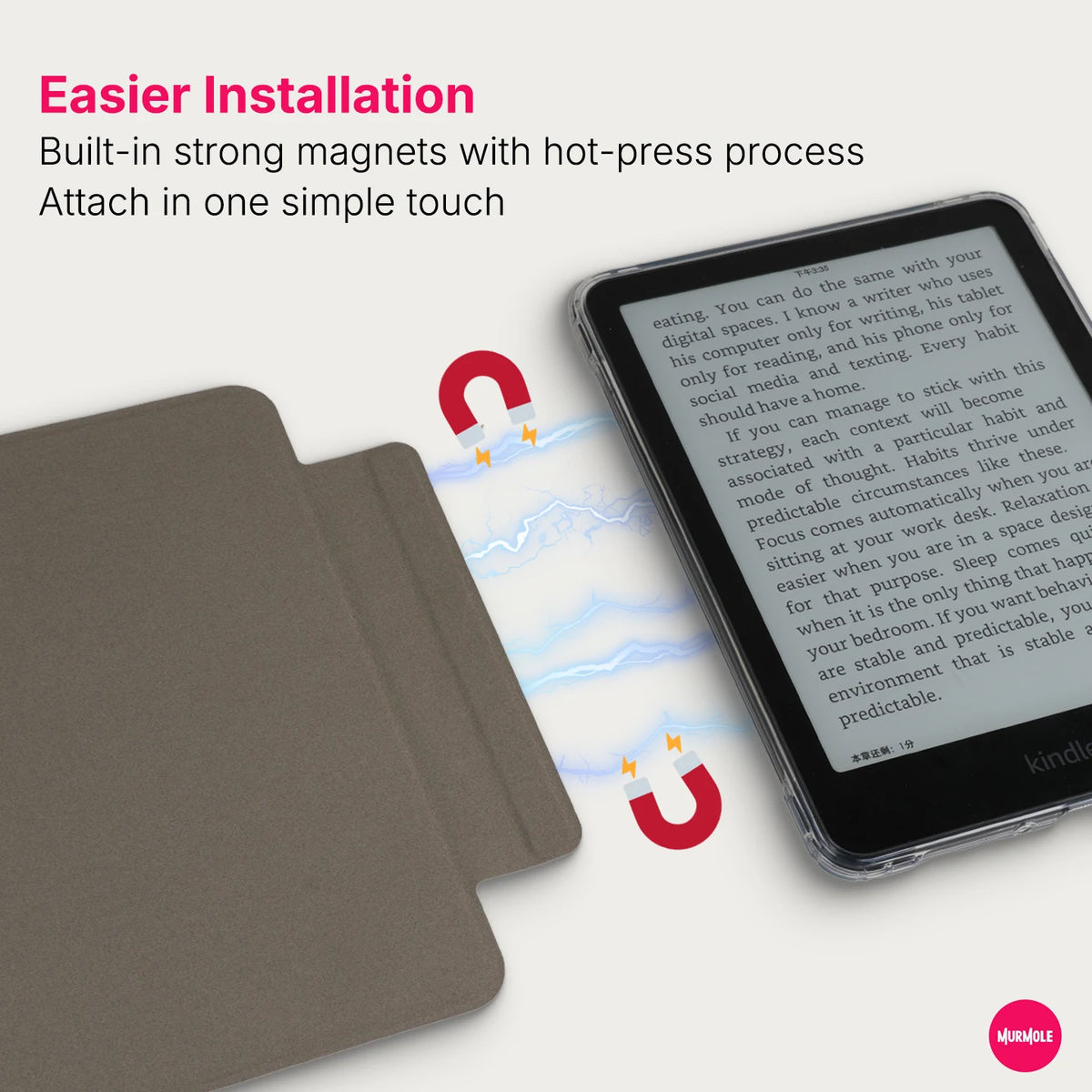 Library Card Magnetic Case for Kindle - Electronics & Accessories from Linloft.