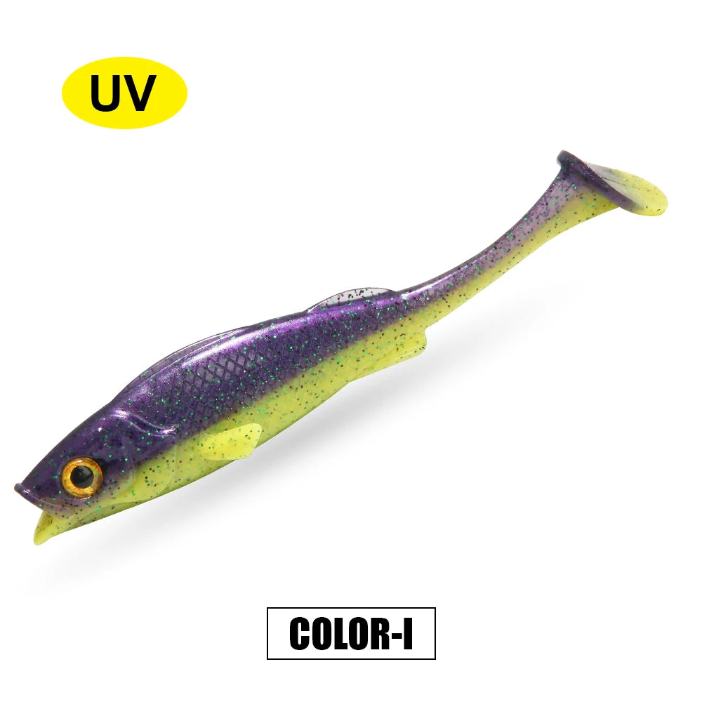 Scented Perch Soft Swimbait Shad - Fishing Tackle from Linloft.