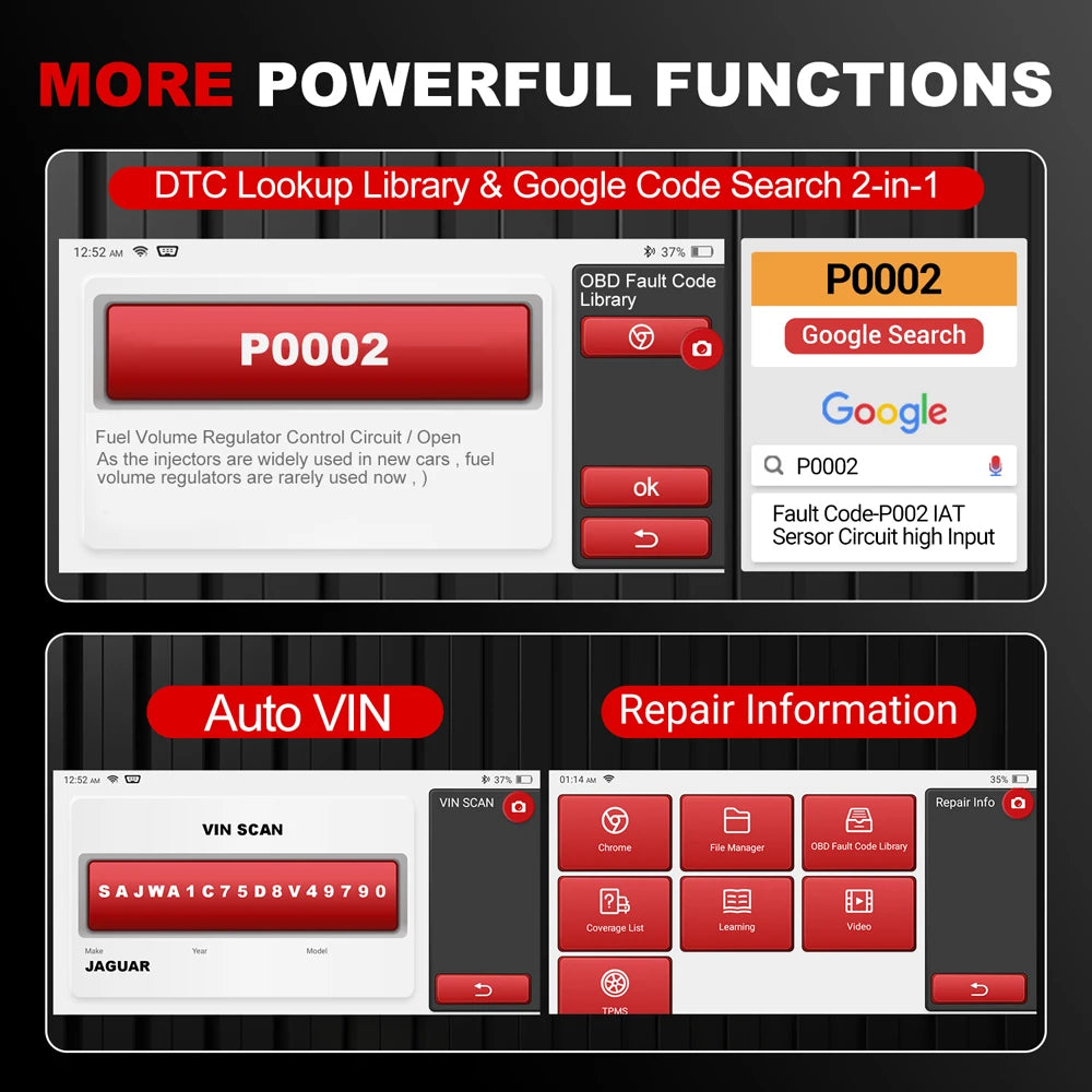 KINGBOLEN S6 CAN FD All System Bluetooth Car Diagnostic Tools Auto OBD Scanner 28 Resets Lifetime Free Update Support TPMS - Electronics & Accessories from Linloft.
