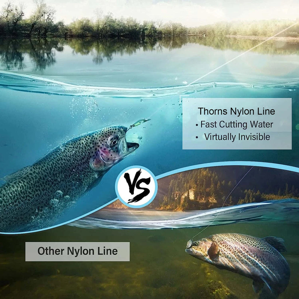 ThornsLine 1000M Nylon Fishing Line Super Strong  Fluorocarbon Japan Monofilament 500M Nylon Fishing Line 3000M saltwater Pesca