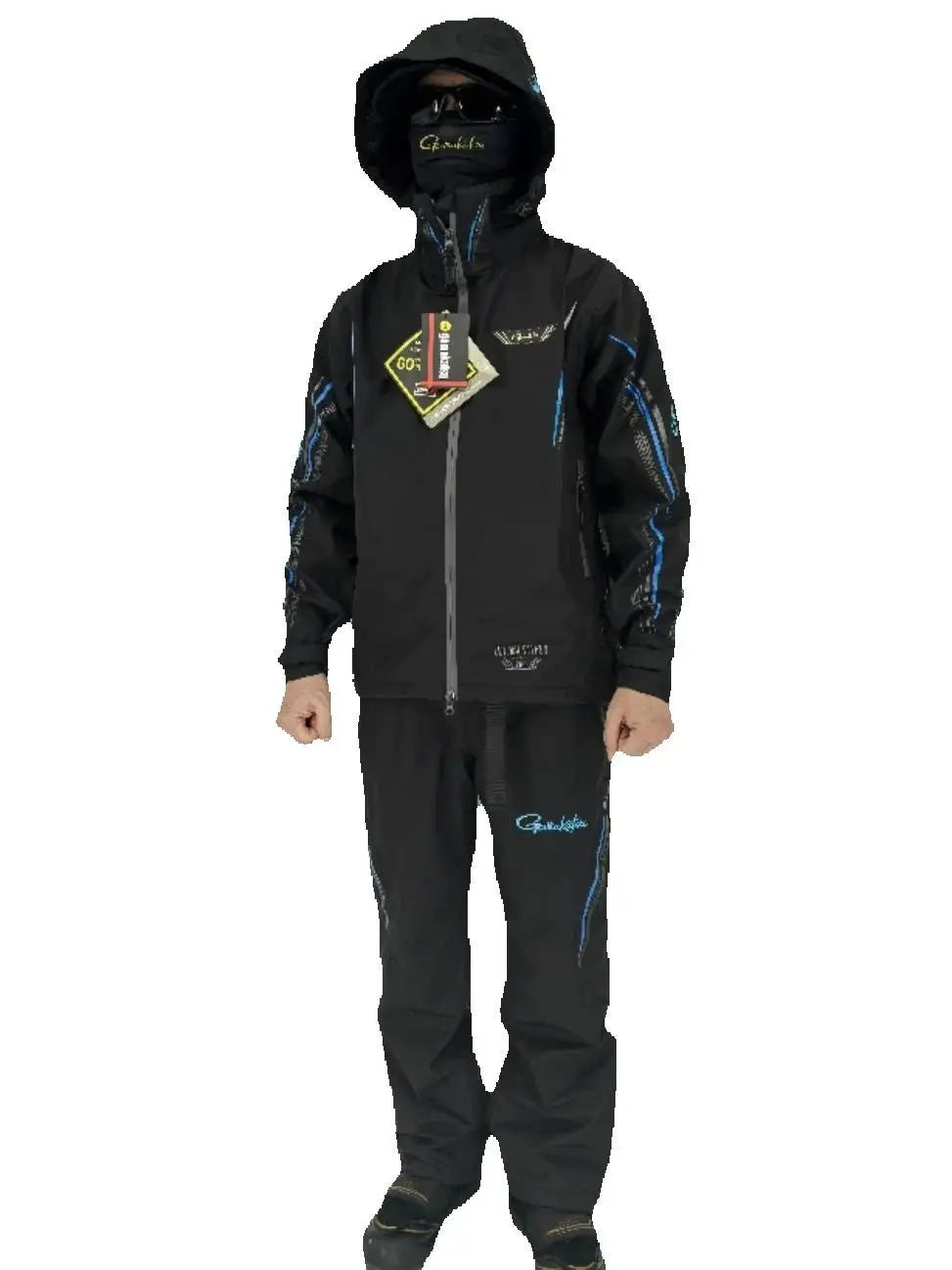 Gamakatsu Fishing Clothing Autumn Winter Waterproof Breathable Rock Fishing Suit Unisex Thin Sports Against Rainstorm GM-3718