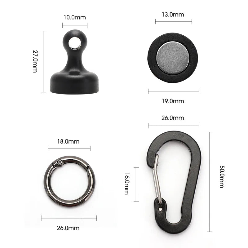 Magnetic Quick-Release Net Holder - Fishing Tackle from Linloft.