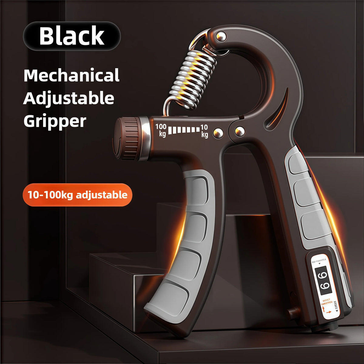 Adjustable Hand Grip Strength Trainer - Fitness & Sporting Equipment from Linloft.
