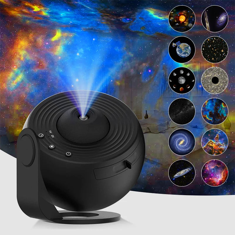 Night Light Galaxy Projector Starry Sky Projector 360° Rotate Planetarium Lamp For Kids Bedroom Valentines Day Gift Wedding Deco - Home Lighting from Linloft.