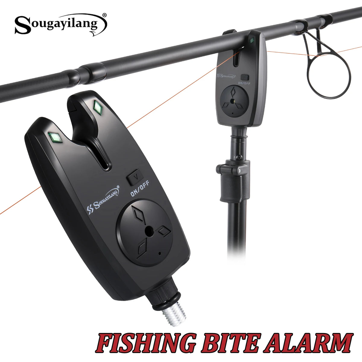 Smart Fishing Bite Alarm with Light - Fishing Tackle from Linloft.