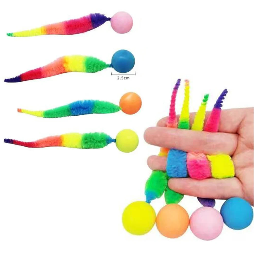 Interactive Cat Bouncing Ball Toy