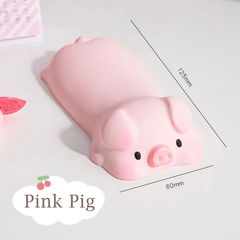 Cute Mouse Pad Keyboard Mouse Wrist Rest Support Girl Soft Computer Laptop Desk Mat Typing Protection Wrist Ergonomics Kawaii