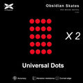 X-Raypad Obsidian Control Mouse Skates Universal 6.5mm Diameter Dots - 40pcs