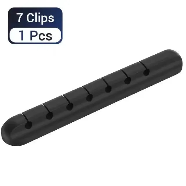 Silicone Cable Holder Clips - Electronics & Accessories from Linloft.