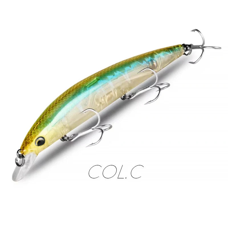 Minnow Lure, 128mm - Fishing Tackle from Linloft.