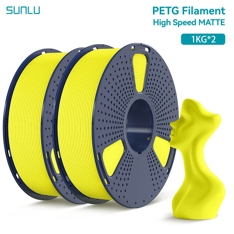 High-Speed Matte PETG Filament, 2kg - 3D Printing Accessories from Linloft.