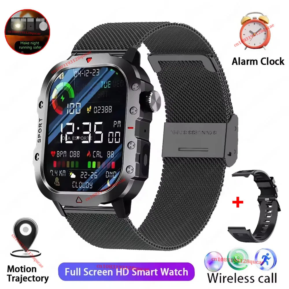 Rugged Smartwatch with Calls and GPS - Electronics & Accessories from Linloft.
