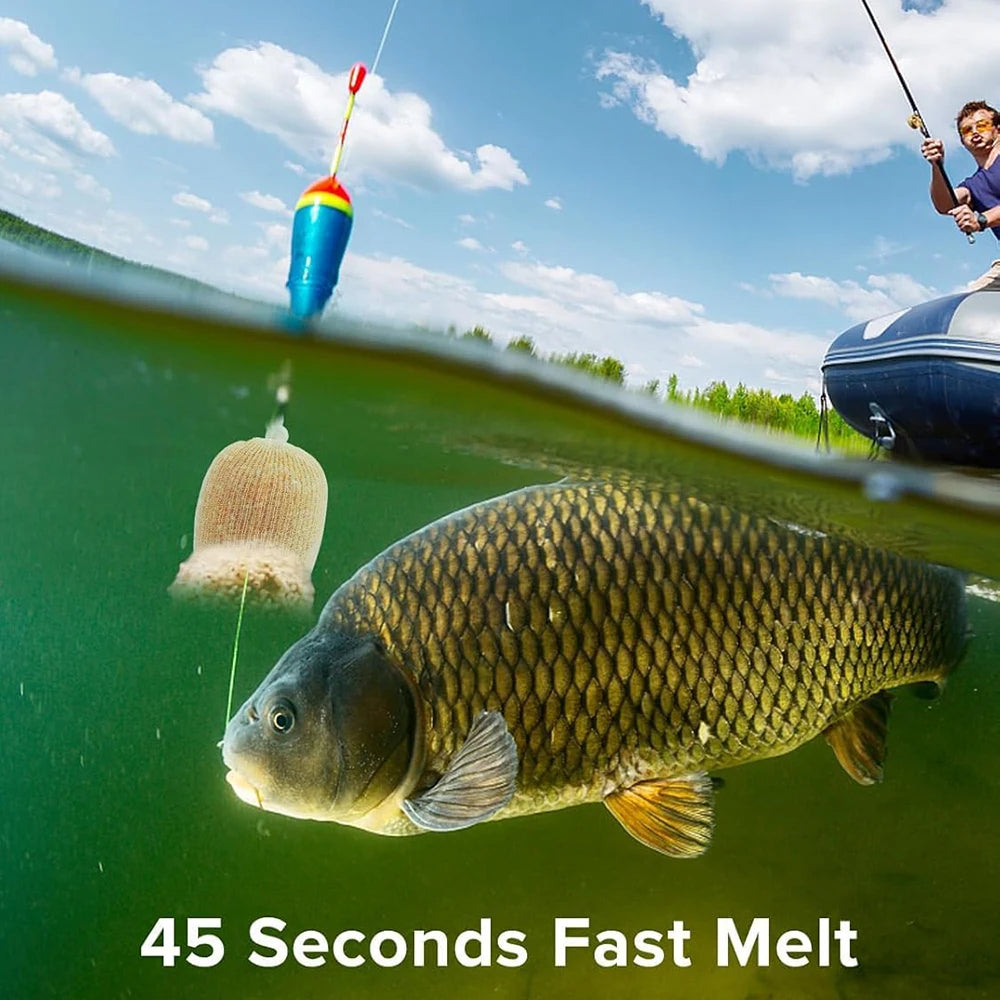 5 Meter PVA Mesh Bait Bags Carp Fishing Mesh Refill Stocking for Boilie Rig Bait Net Universal Refill Stocking Bait Bags