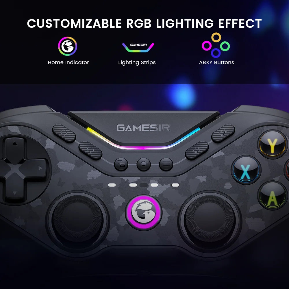 GameSir Tarantula Pro Switch 2 Controller Wireless Gamepad with 9 Mappable Buttons 6-Axis Gyroscope Hall Effect Triggers and NFC - Gaming Accessories from Linloft.