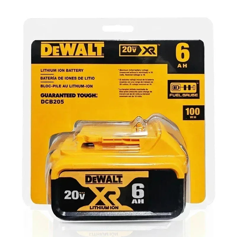 Original DeWalt 6.0Ah/5.0Ah 20V Battery Replaceable DCB184 DCB200 DCF892 DCF845 DCF850 DCF911 DCD800 DCD805 Tools Battery