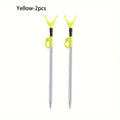Telescopic Aluminum Rod Holders, 2-Pack