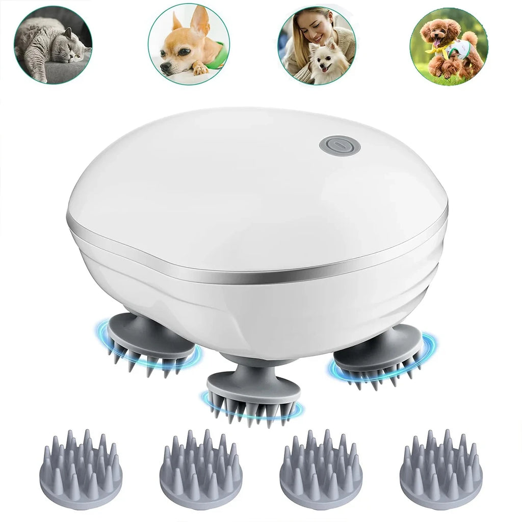 Scalp Head Massager with Adjustable Speed