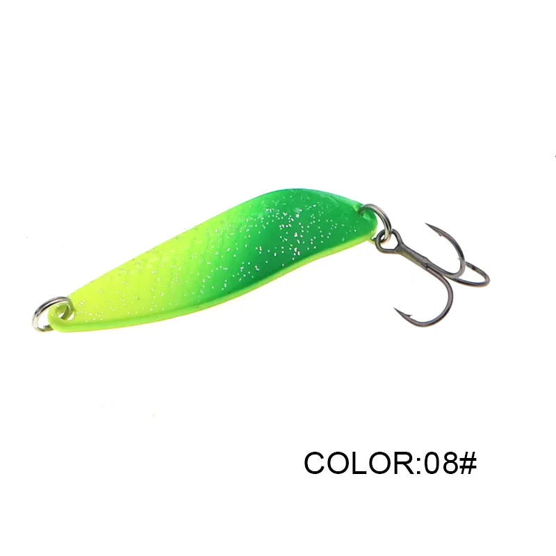 HISTOLURE Fishing Spoons Lure10g13g Metal Spoon Sequin Hard Bait Fishing Lures For Striped Bass - Fishing Tackle from Linloft.