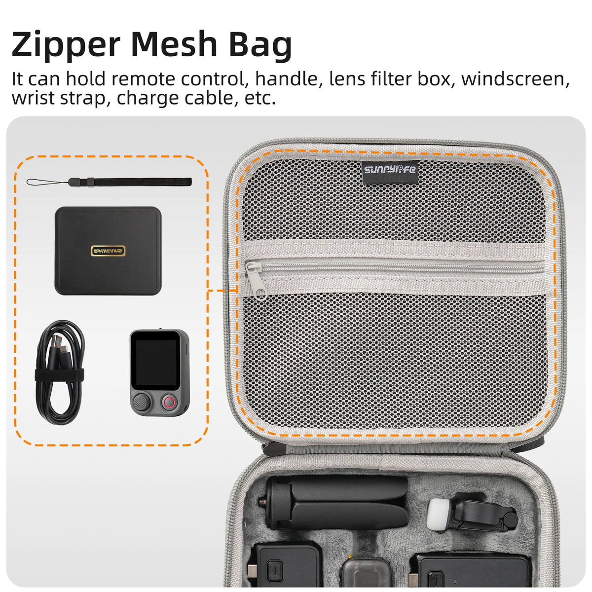 For DJI Osmo Pocket 4P Carrying Case Travel Drop-Proof Storage Bag Protector Hard Protective Bag for DJI Pocket 4P