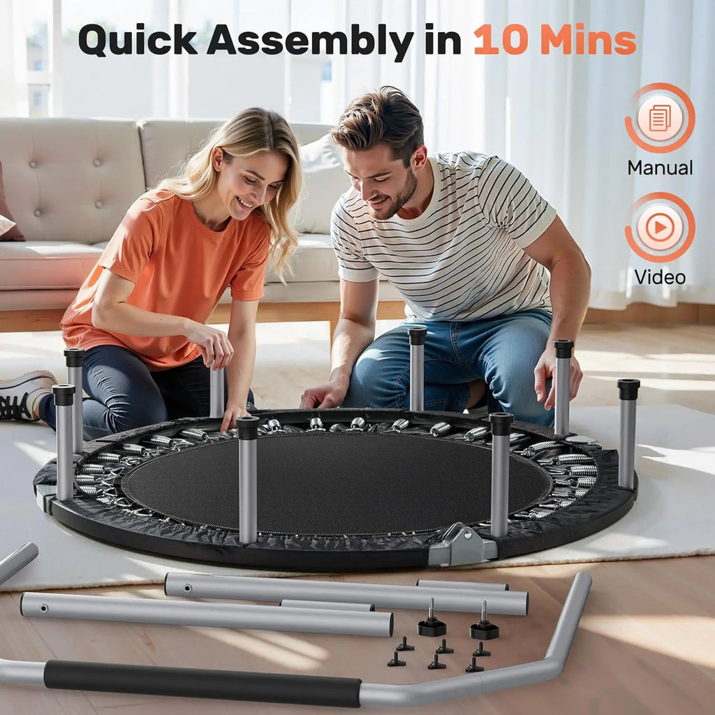 Foldable Mini Fitness Trampoline