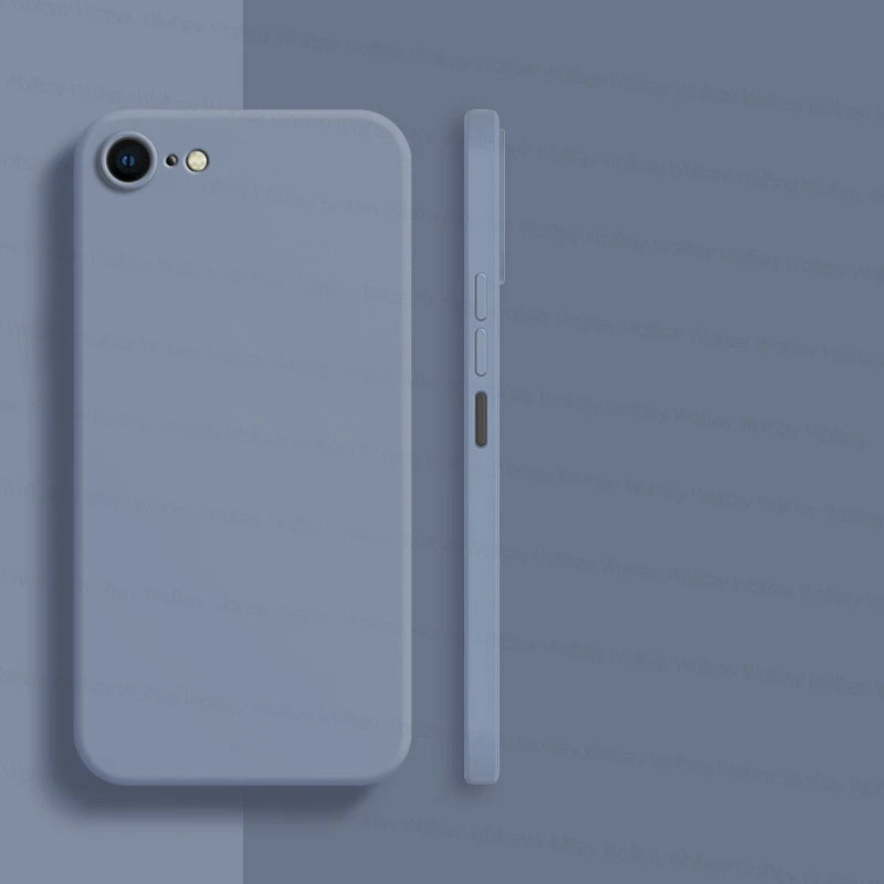 Soft Liquid Silicone Case for iPhone SE and 8 - Electronics & Accessories from Linloft.