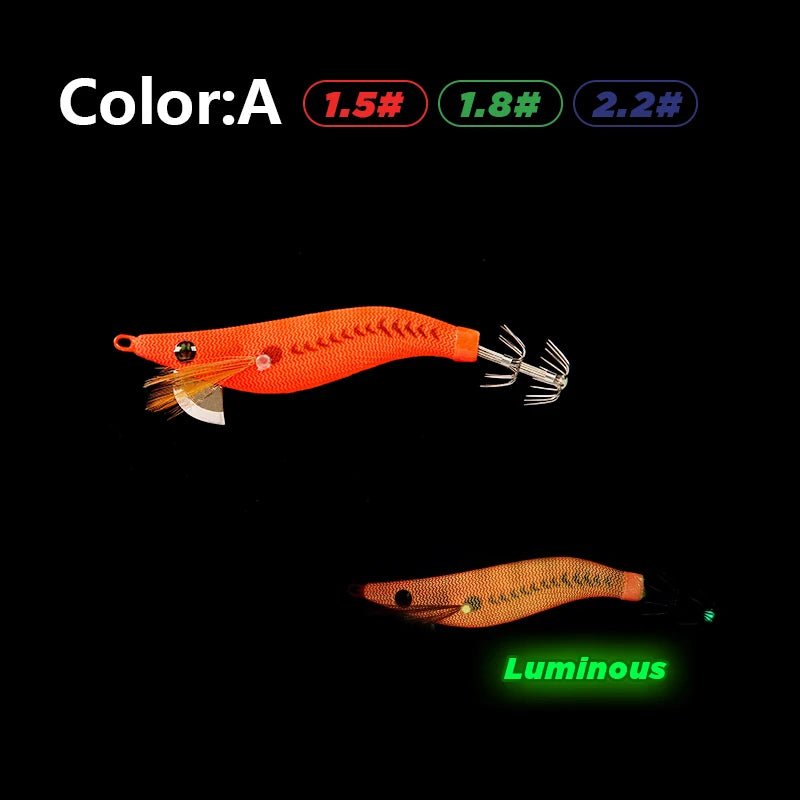 Luminous Mini Squid Jig - Fishing Tackle from Linloft.