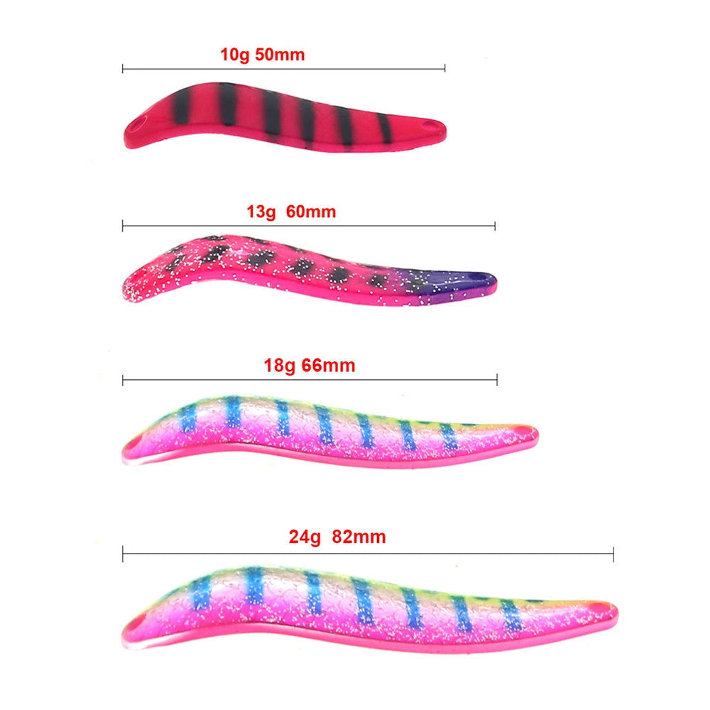 HISTOLURE Fishing Spoons Lure10g13g  Metal Spoon Sequin Hard Bait Fishing Lures For Striped Bass