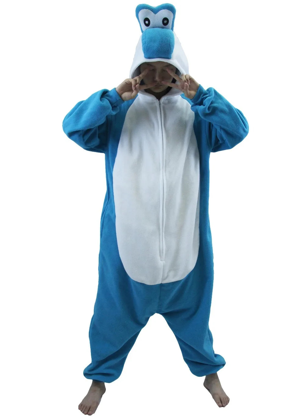 Colorful Yoshi Onesies Kigurumi Pajamas for Adult Unisex Fleece Pyjama Christmas Halloween Cosplay Cos Women Sleepwear Outfits