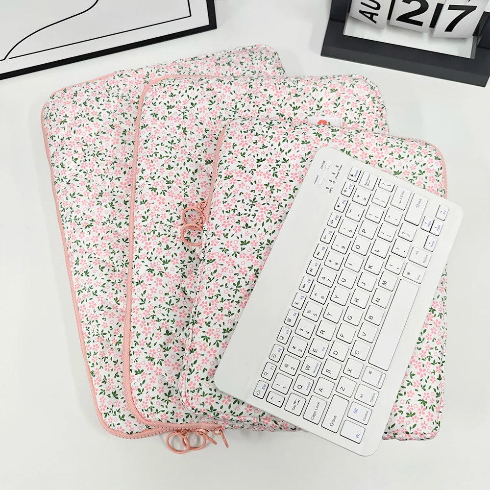 Pink Shockproof Laptop Sleeve - Electronics & Accessories from Linloft.